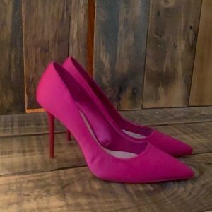 COPY - ZARA Hot pink heels